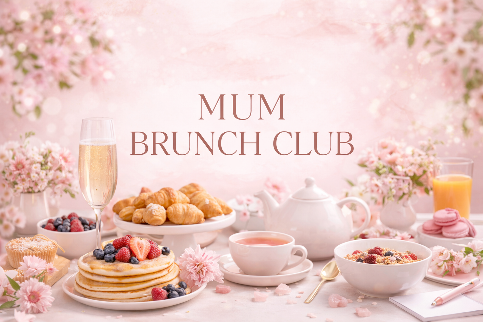Mum brunch club gathering